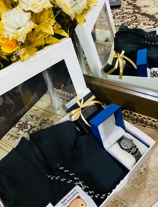 Whispers of Elegance By Custaura | Premium Customized Gift Box for Him