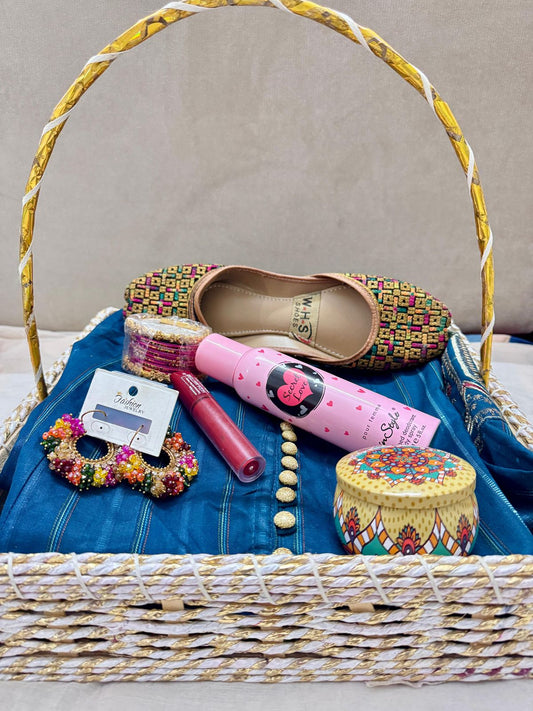 Basket of Sweet Surprises For Her By Custaura